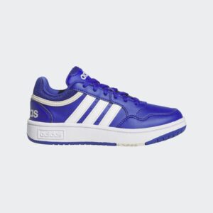 Hoops 3.0 K Scarpa Con Lacci Adidas Bambini Scarpe IH7891 Royblu/ftwwht/orbgry