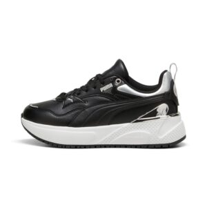 R78 Disrupt Metallic Dream-Scarpa Donna Puma Donna Scarpe 397803 P.white/p.black/matte Silver