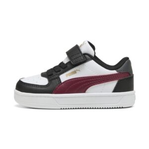 Puma Caven 20 Ac+ Inf-Scarpa Unisex Velc Puma Bambini Scarpe 393841 P.black/team Regal Red/p.white