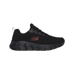 Sneakers Con Lacci Uomo Skechers Uomo Scarpe 118106 Black