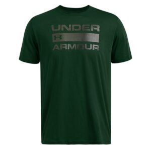 T-Shirt Uomo Man/corta Under Armour Uomo T-Shirt 77-1329582 Forest Green