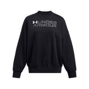 Felpa Donna Crew Under Armour Donna Felpe 77-1386513 Black