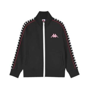 Felpa Bimba C/zip Lunga Kappa Bambini Felpe 3741F0015 Black