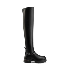 Stivale Donna C/zip Queen Helena Donna Stivali X31-75 Black