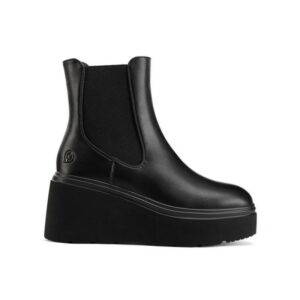 Stivaletto Donna Queen Helena Donna Polacchi X31-129 Black Pu
