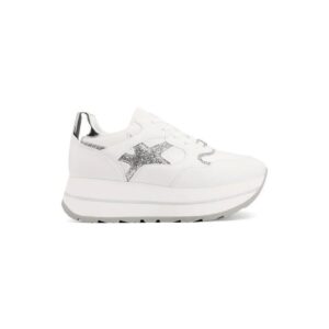 Scarpa Donna C/lacci Queen Helena Donna Scarpe X31-29 PROMO White