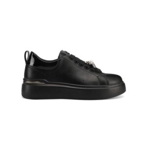 Scarpa Donna C/lacci Queen Helena Donna Scarpe X31-3 Black
