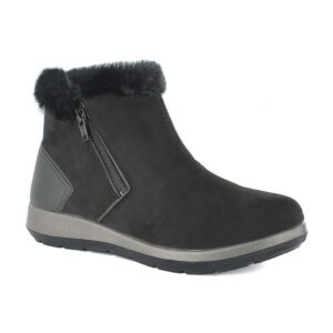 Polacco Donna C/pelliccia In Blu Donna Polacchi WG-61 Nero