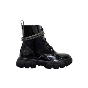 Melissa-Stivaletto Bimba C/lacci Lelli Kelly Bambini Polacchi LKHH4334 Nero