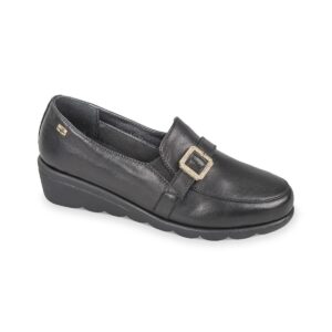 Mocassino Donna Nappa Valleverde Donna Mocassini VS10308 Nero