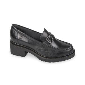 Mocassino Donna Vitello Valleverde Donna Mocassini 16125 Nero