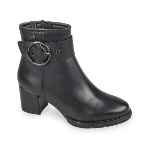 Polacco Donna Vitello C/zip Valleverde Donna Polacchi 17202 Nero