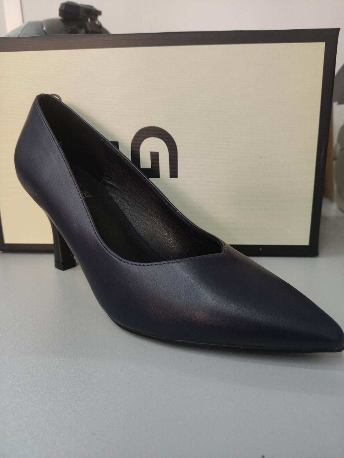 DecoltÈ Donna C/tacco Gold&gold Donna Decolte GH25 Blu Navy