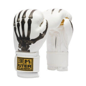 Guanti Boxe Leone X Iuter Leone 1947 Accessori Boxe GN01IU Bianco