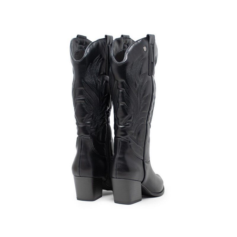 Stivale Cowboy Donna Isteria Donna Stivali 24223 Negro