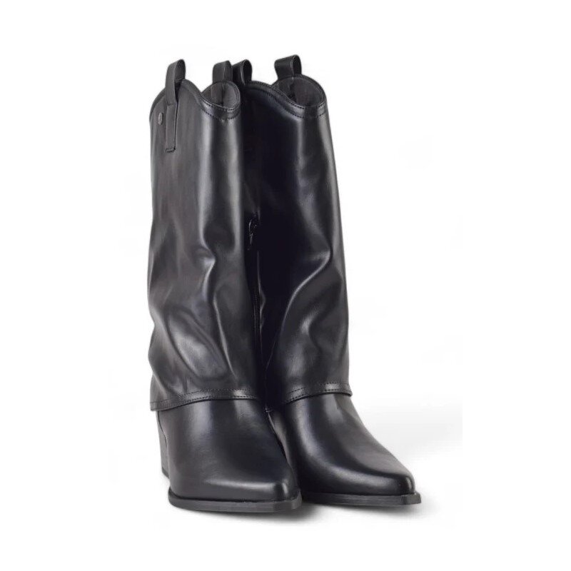 Stivale Cowboy Donna Isteria Donna Stivali 24225 Negro