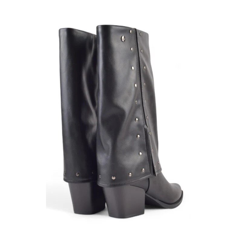 Stivale Cowboy Donna Isteria Donna Stivali 24225 Negro