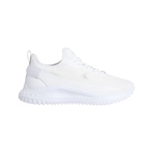 Eva Runner Low Lace Mix In-Scarpa Donna Calvin Klein Donna Scarpe YW0YW0175901V Bright White/oyster Mushroom