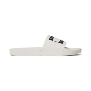 Tommy Jeans Pool Slide Ess-Ciabatta Uomo Tommy Jeans Uomo Ciabatte EM0EM01191TCR Ecru'