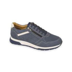 Scarpa Uomo Nabuk C/lacci Valleverde Uomo Scarpe 17931 Jeans