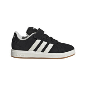 Grand Court 00s El C-Scarpa Bimbo Velcro Adidas Bambini Scarpe JP5896 Cblack/owhite/gum10