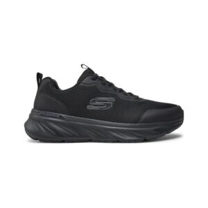 Scarpa Uomo Con Lacci Elasticizzati Skechers Uomo Scarpe 232835 Black