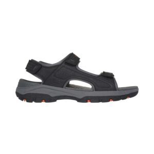 Sandalo Uomo C/velcro Skechers Uomo Sandali 204105 Black
