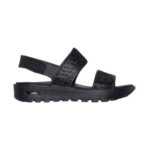 Sandalo Donna C/velcro Skechers Donna Sandali 111531 Black