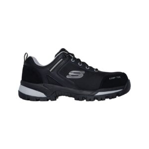 Gatlon-Strigax Scarpa Lavoro Uomo Skechers Uomo Scarpe 200188 Black/gray