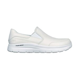 Flex Advantage Sr-Bronwood Slip-On Lavor Skechers Uomo Scarpe 77071EC White