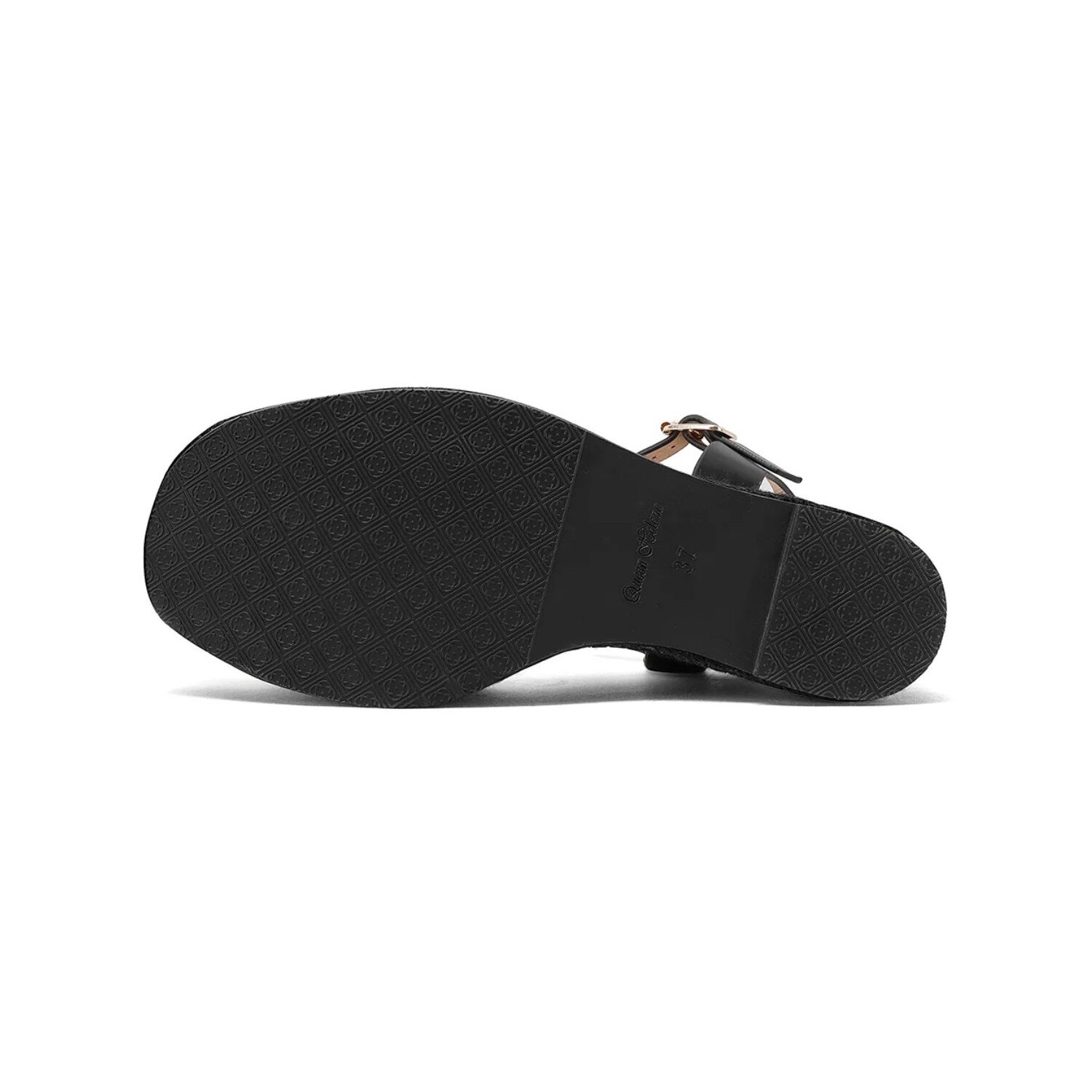 Sandalo Donna Zeppa C/fibbia Queen Helena Donna Sandali ZM9935 Black