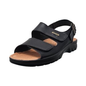 Sandalo Uomo C/velcro Fly Flot Uomo Sandali 62022ZE Nero