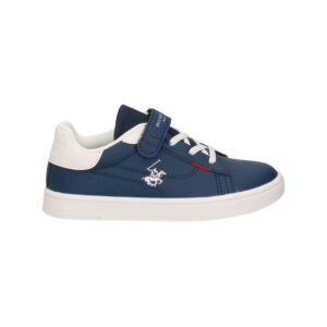 Foxes Ltx-Scarpa Bimbo C/velcro Beverly Hills Polo Club Bambini Scarpe BHK514010 Deep White