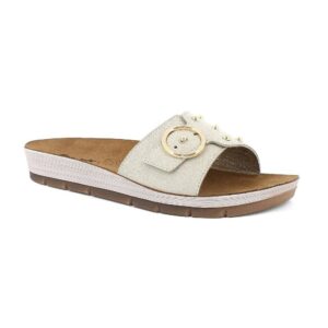 Ciabatta Donna C/fibbia In Blu Donna Ciabatte CP-53 Ghiaccio