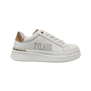 Scarpa Donna C/lacci Alviero Martini-1 Classe Donna Scarpe N2137-0289 White/geo Beige