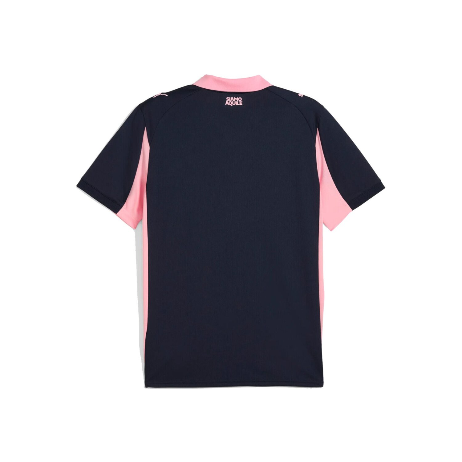 Palermo Away Jersey Replica Jr W/sponsor Puma Bambini T-Shirt 782854 Deep Navy/team Light Pink