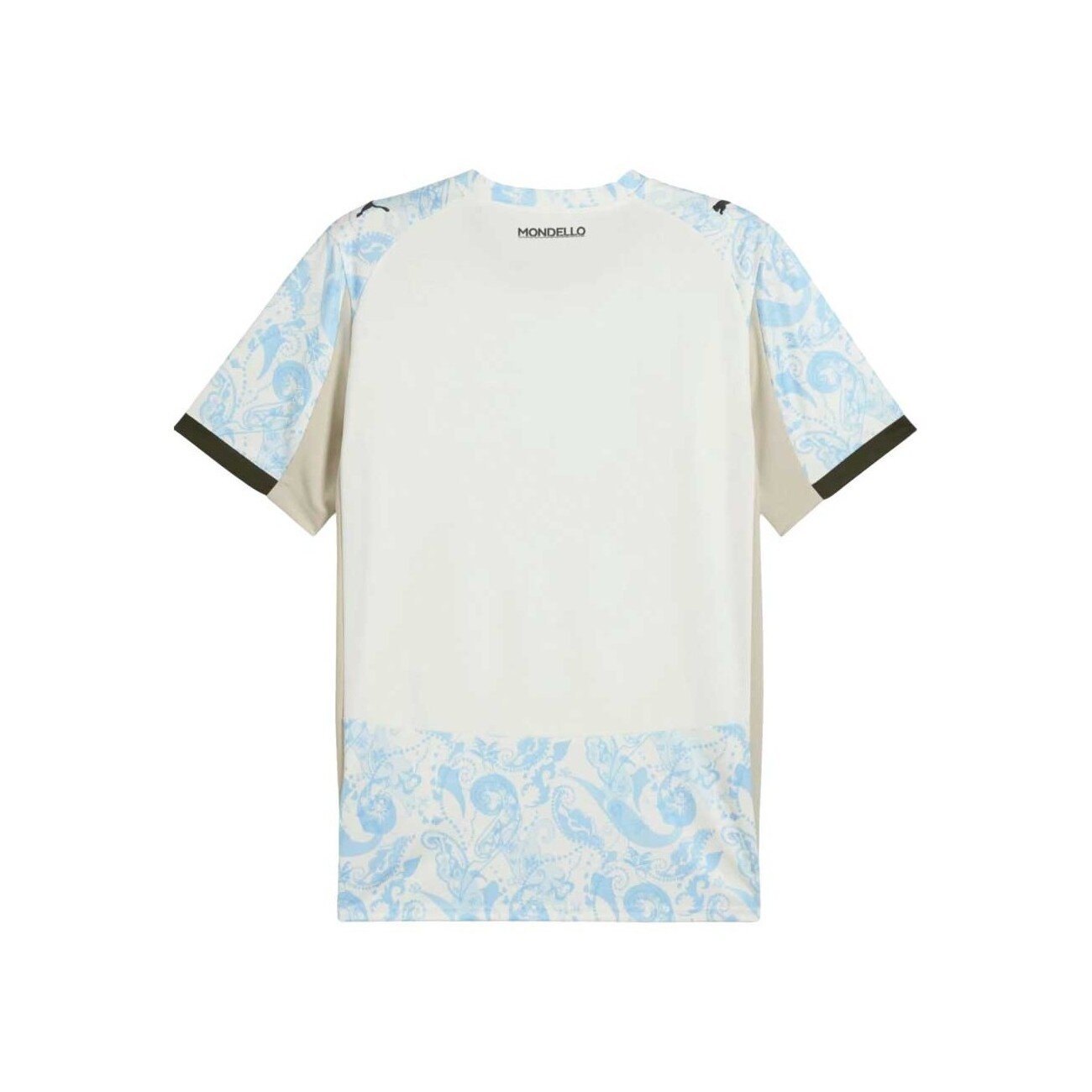 Palermo 3rd Replica Jr W/sponsor Puma Bambini T-Shirt 782856 Warm White/team Light Blue