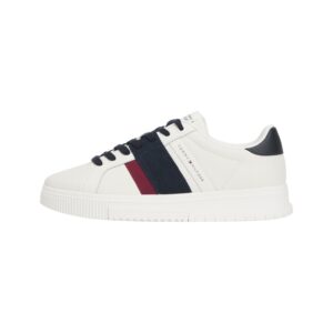 Supercup Lth Rwb-Scarpa Uomo Con Lacci Tommy Hilfiger Uomo Scarpe FM0FM05633YBL Ecru'