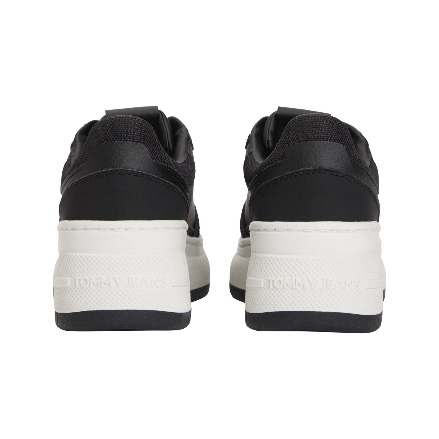Tjw Retro Basket Scarpa Con Lacci Tommy Jeans Donna Scarpe EN0EN02860BDS Black