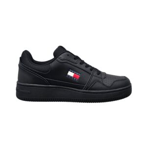 Tjm Retro Basket Scarpa Uomo Con Lacci Tommy Jeans Uomo Scarpe EM0EM01612BDS Black