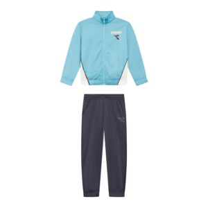 Tuta Bimbo Con Zip Lunga Diadora Bambini Tute 182258 Blu Profondo