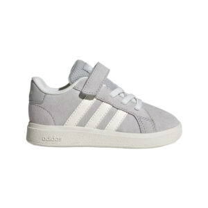 Grand Court 00s Scarpa Bimbo Con Velcro Adidas Bambini Scarpe JR0782 Grey