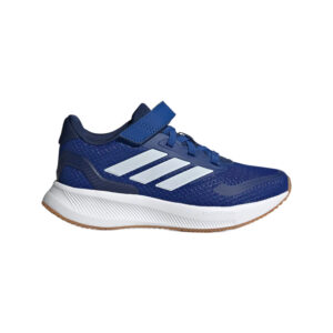 Runfalcon 5 El Scarpa Bimbo Con Velcro Adidas Bambini Scarpe JP5147 Blu