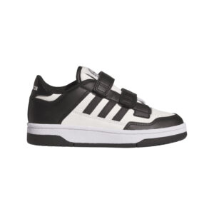 Rapid Court Scarpa Bimbo Con Velcro Adidas Bambini Scarpe JP7654 Black