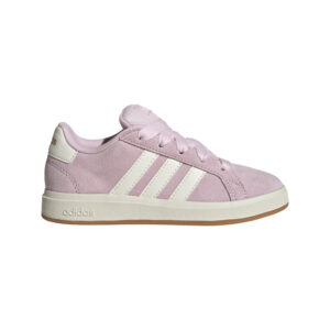 Grand Court 00s K-Scarpa Bimba Con Lacci Adidas Bambini Scarpe JP5895 Pink
