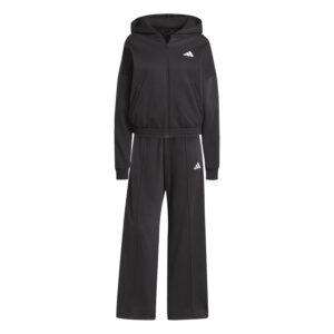 Tuta Donna Zip Lunga Con Cappuccio Adidas Donna Tute JF3388 Black