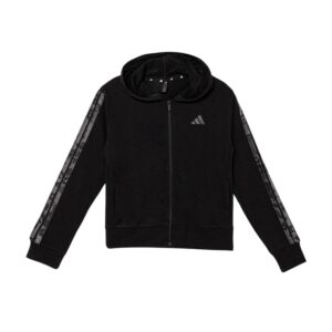 Felpa Unisex Con Cappuccio Adidas Bambini Felpe KC5418 Black