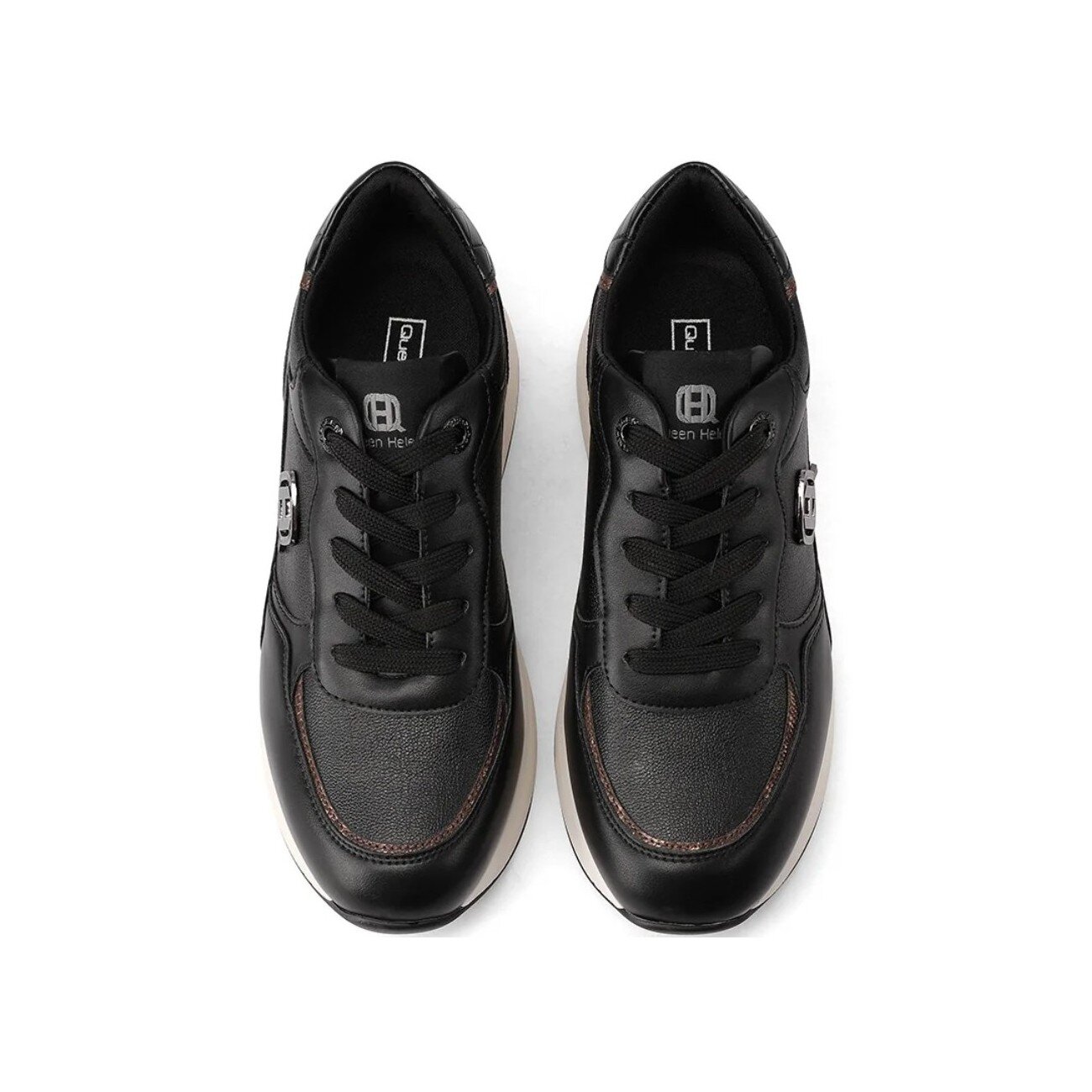 Scarpa Donna Con Lacci Queen Helena Donna Scarpe X33-26 Black