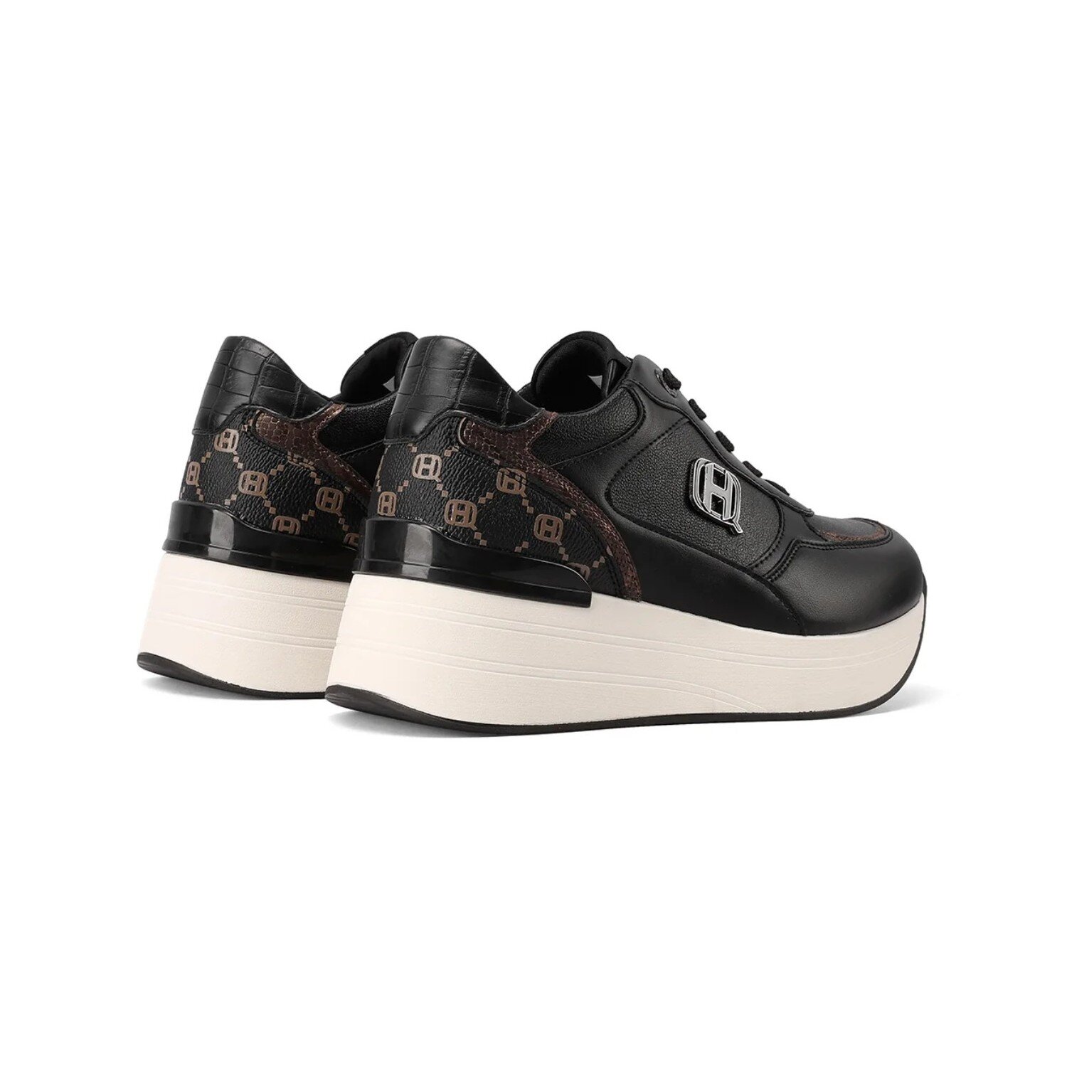 Scarpa Donna Con Lacci Queen Helena Donna Scarpe X33-26 Black