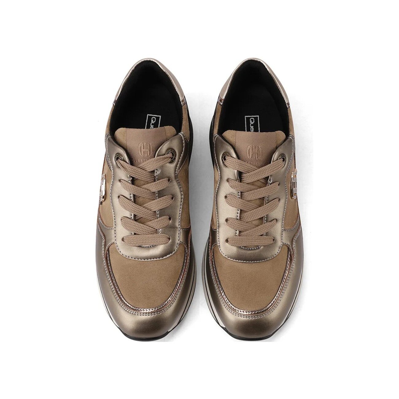 Scarpa Donna Con Lacci Queen Helena Donna Scarpe X33-26 Bronze